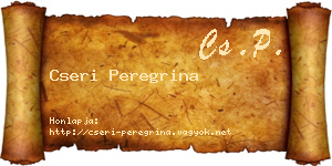 Cseri Peregrina névjegykártya